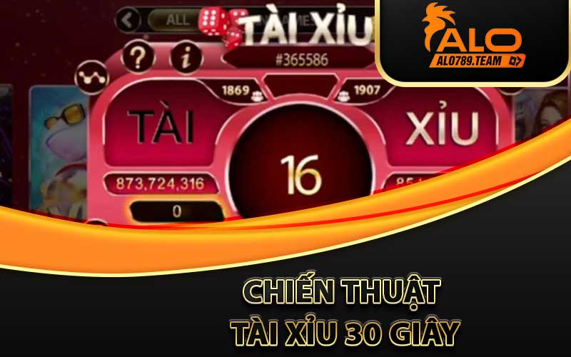 chiến thuật tài xỉu 30 giây